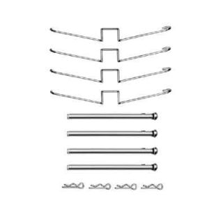 Priedų komplektas, diskinių stabdžių trinkelės TRW PFK358