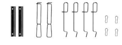 Priedų komplektas, diskinių stabdžių trinkelės TRW PFK365