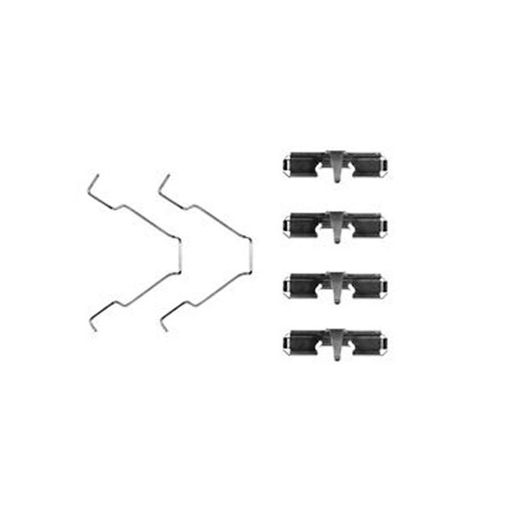 Priedų komplektas, diskinių stabdžių trinkelės TRW PFK367