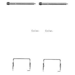 Priedų komplektas, diskinių stabdžių trinkelės TRW PFK371