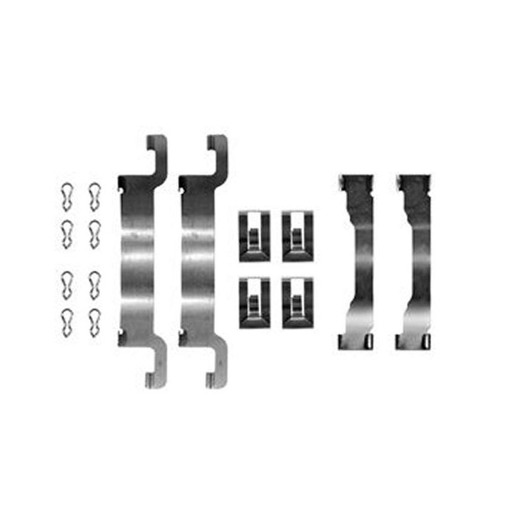 Priedų komplektas, diskinių stabdžių trinkelės TRW PFK378