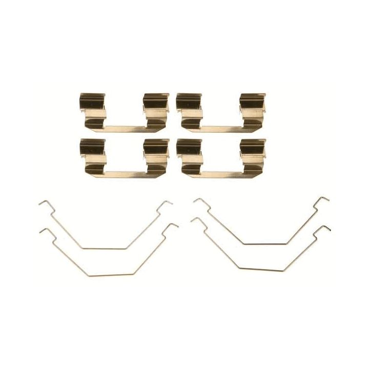 Priedų komplektas, diskinių stabdžių trinkelės TRW PFK461