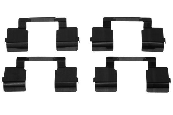 Priedų komplektas, diskinių stabdžių trinkelės TRW PFK472