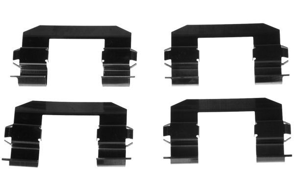 Priedų komplektas, diskinių stabdžių trinkelės TRW PFK492