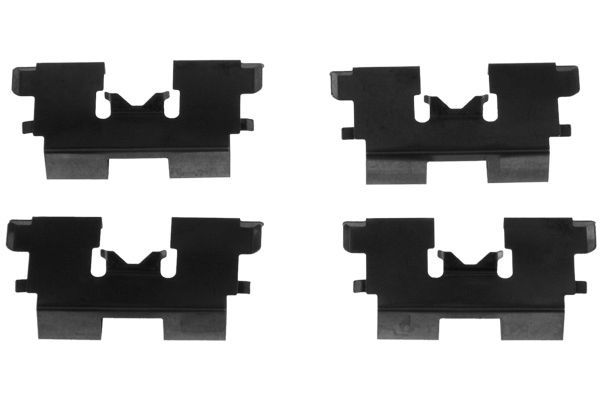 Priedų komplektas, diskinių stabdžių trinkelės TRW PFK517