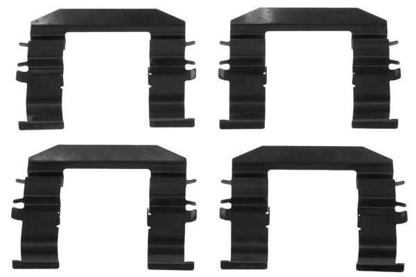 Priedų komplektas, diskinių stabdžių trinkelės TRW PFK519