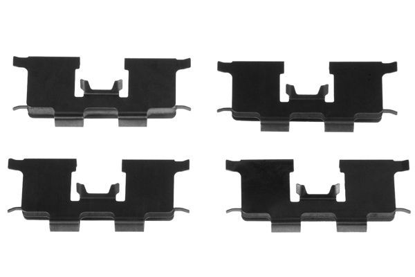 Priedų komplektas, diskinių stabdžių trinkelės TRW PFK522