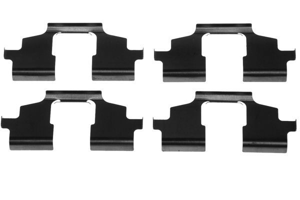 Priedų komplektas, diskinių stabdžių trinkelės TRW PFK530