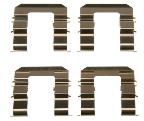 Priedų komplektas, diskinių stabdžių trinkelės TRW PFK577