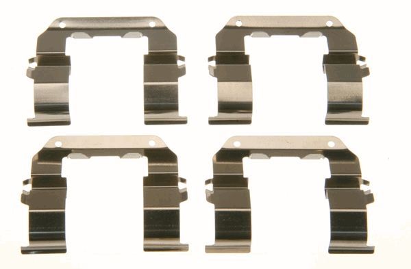 Priedų komplektas, diskinių stabdžių trinkelės TRW PFK604