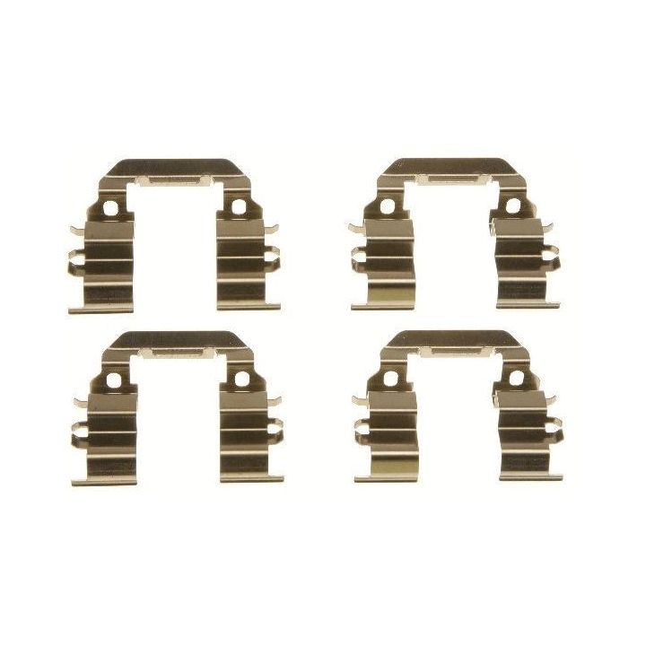 Priedų komplektas, diskinių stabdžių trinkelės TRW PFK619