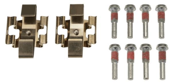 Priedų komplektas, diskinių stabdžių trinkelės TRW PFK639