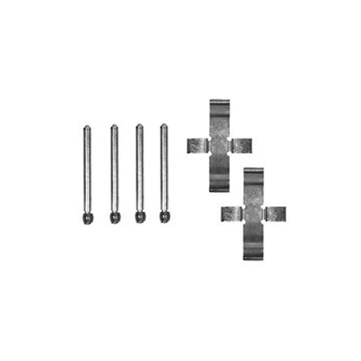 Priedų komplektas, diskinių stabdžių trinkelės TRW PFK64