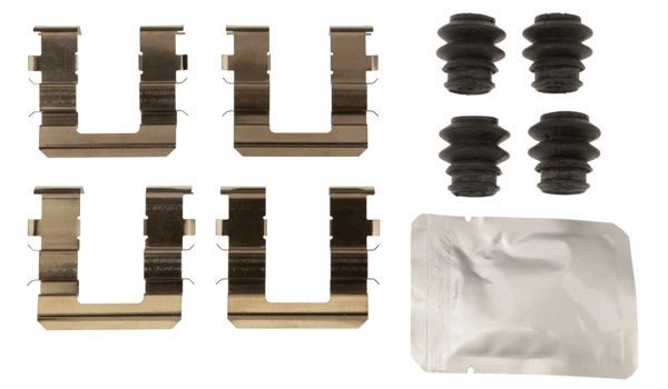 Priedų komplektas, diskinių stabdžių trinkelės TRW PFK665