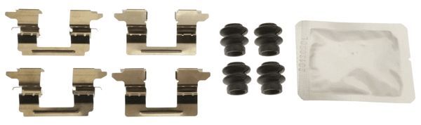 Priedų komplektas, diskinių stabdžių trinkelės TRW PFK673