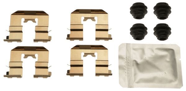 Priedų komplektas, diskinių stabdžių trinkelės TRW PFK687