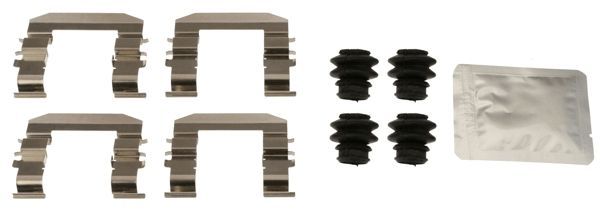 Priedų komplektas, diskinių stabdžių trinkelės TRW PFK699