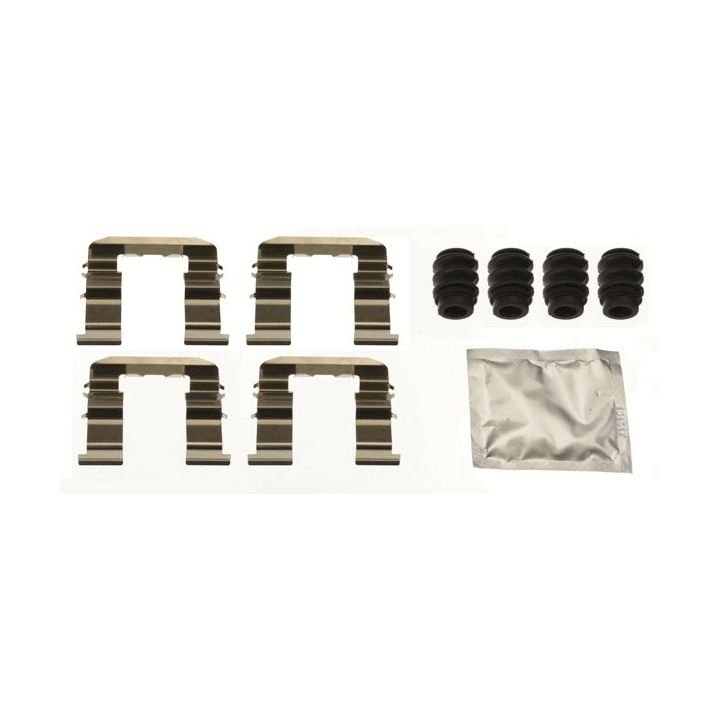 Priedų komplektas, diskinių stabdžių trinkelės TRW PFK714