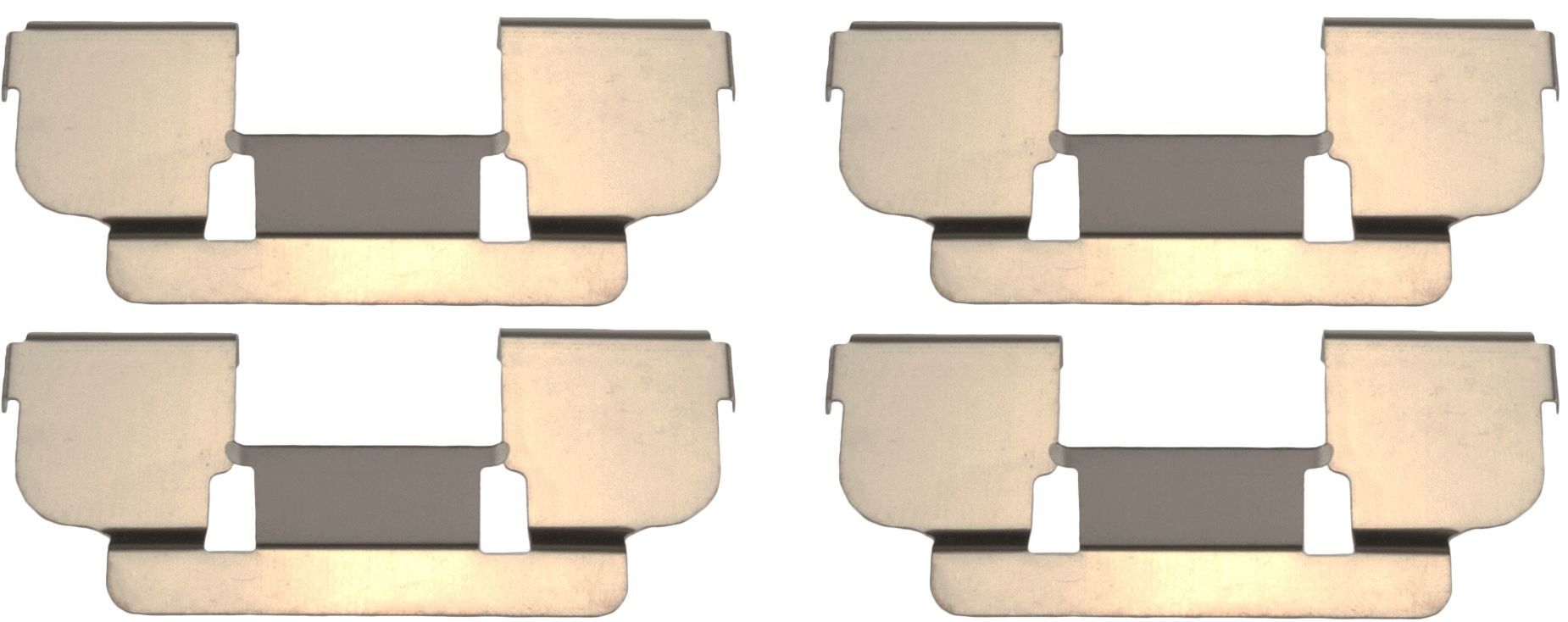 Priedų komplektas, diskinių stabdžių trinkelės TRW PFK731