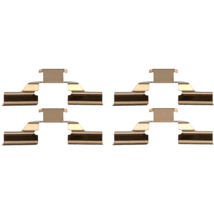 Priedų komplektas, diskinių stabdžių trinkelės TRW PFK744