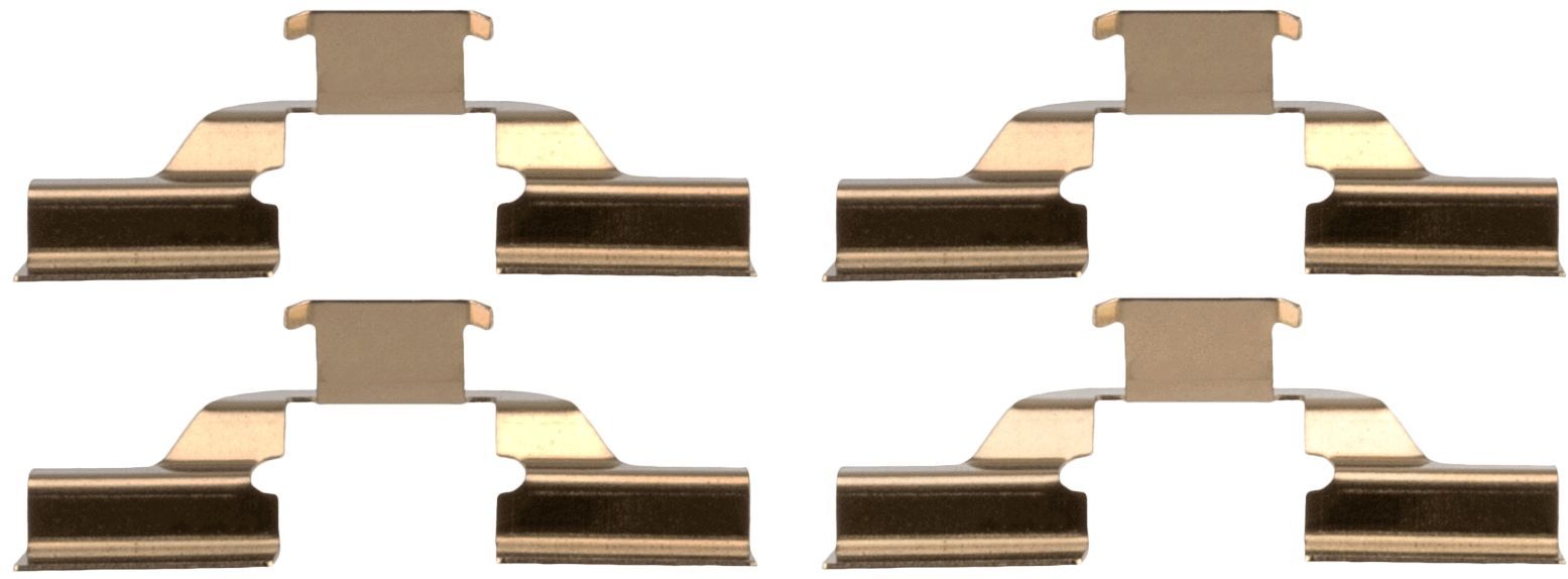 Priedų komplektas, diskinių stabdžių trinkelės TRW PFK744