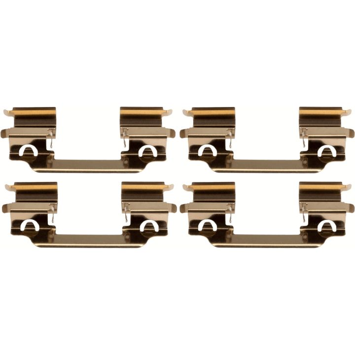 Priedų komplektas, diskinių stabdžių trinkelės TRW PFK807