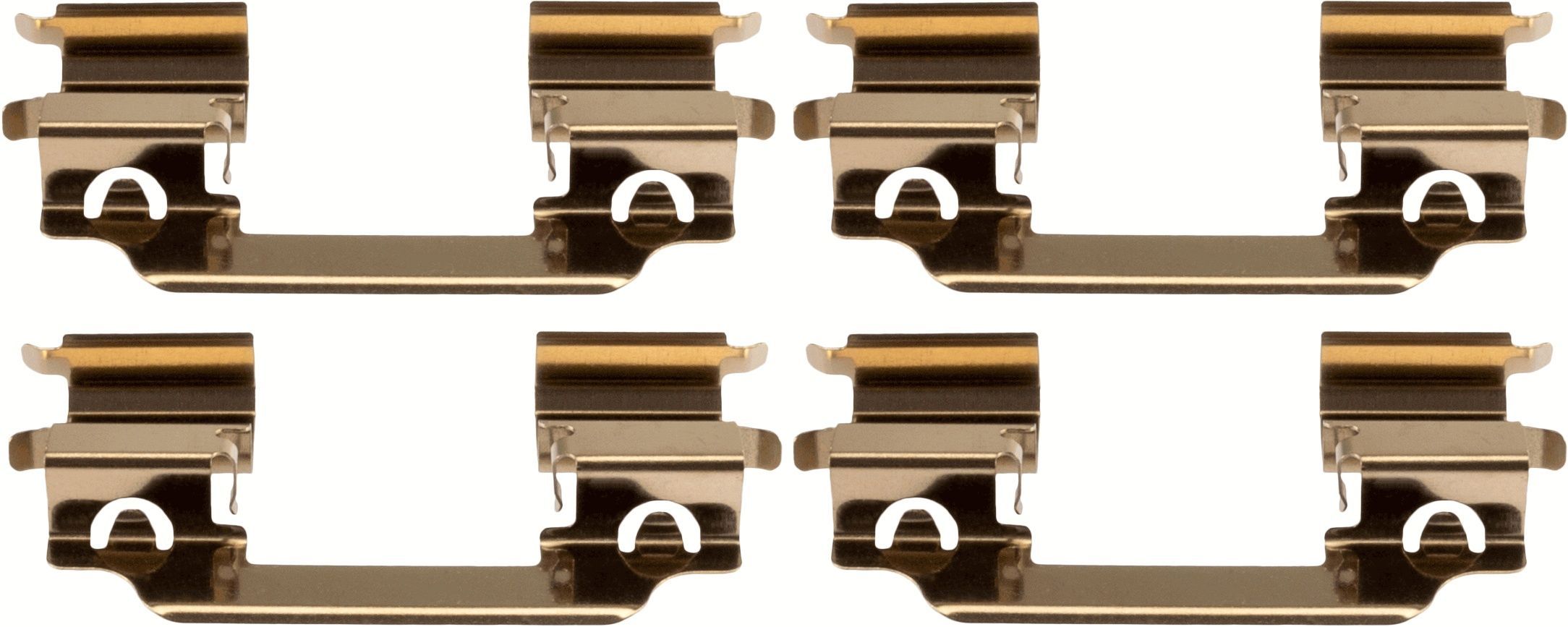 Priedų komplektas, diskinių stabdžių trinkelės TRW PFK807