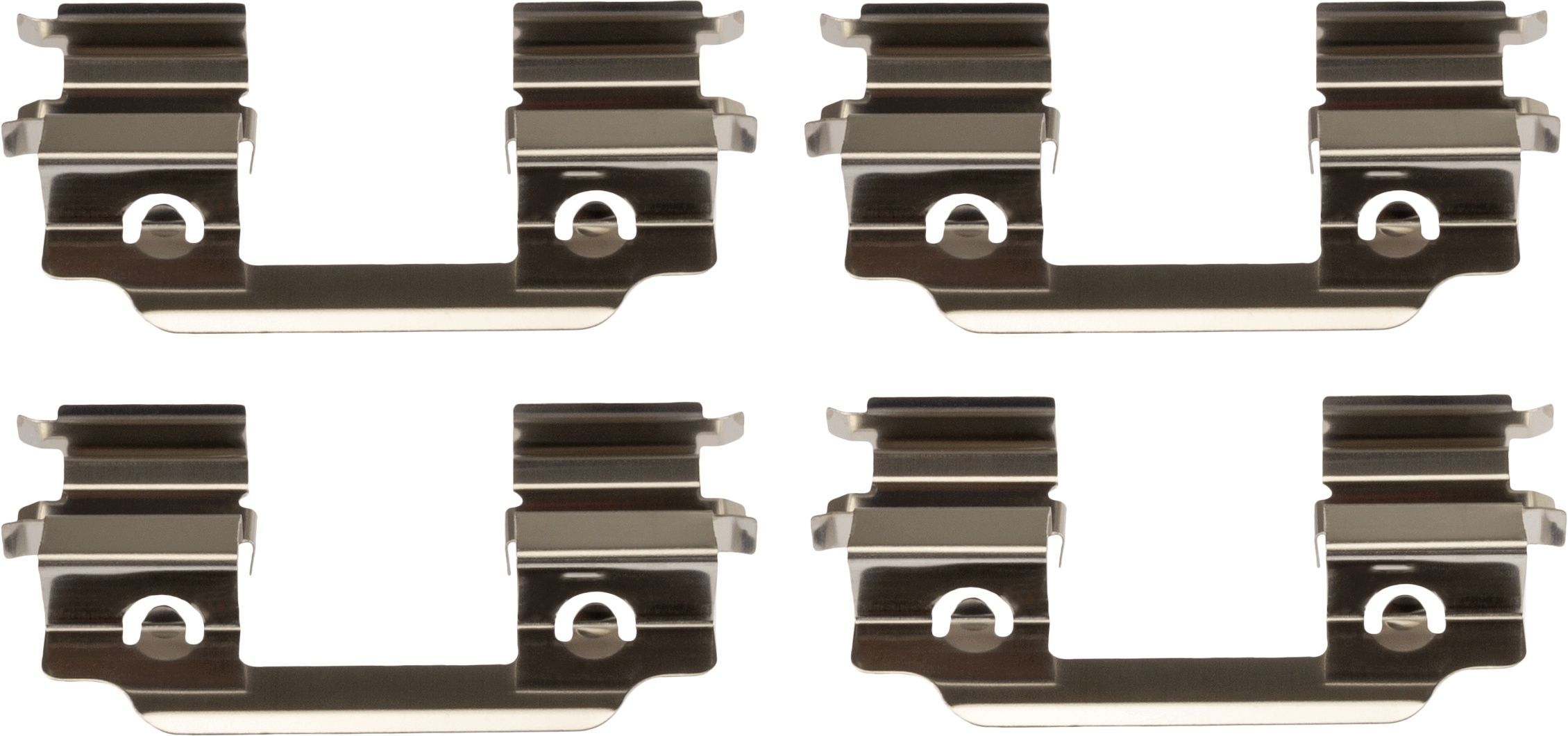 Priedų komplektas, diskinių stabdžių trinkelės TRW PFK808