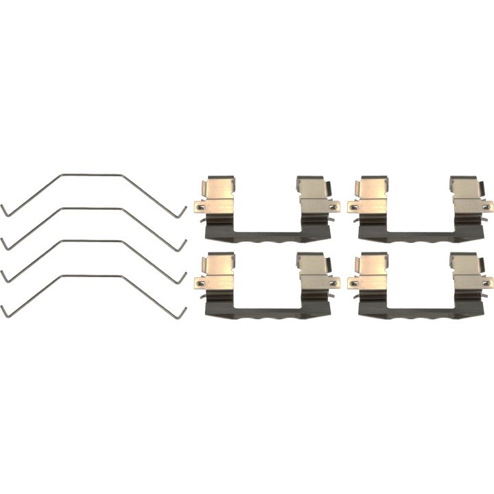 Priedų komplektas, diskinių stabdžių trinkelės TRW PFK824