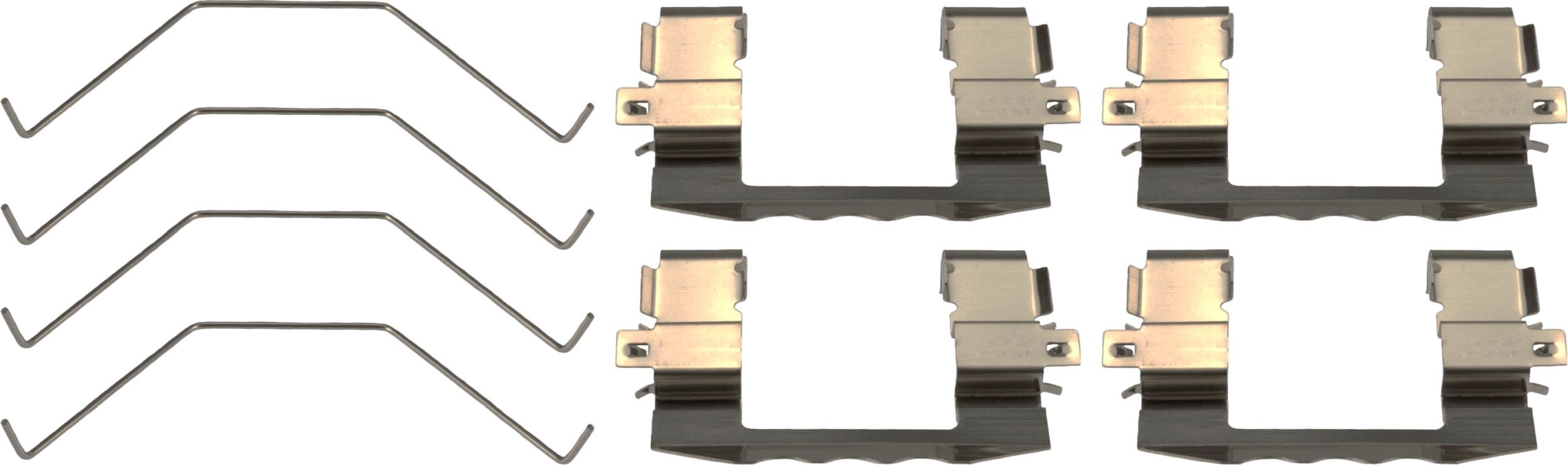 Priedų komplektas, diskinių stabdžių trinkelės TRW PFK824