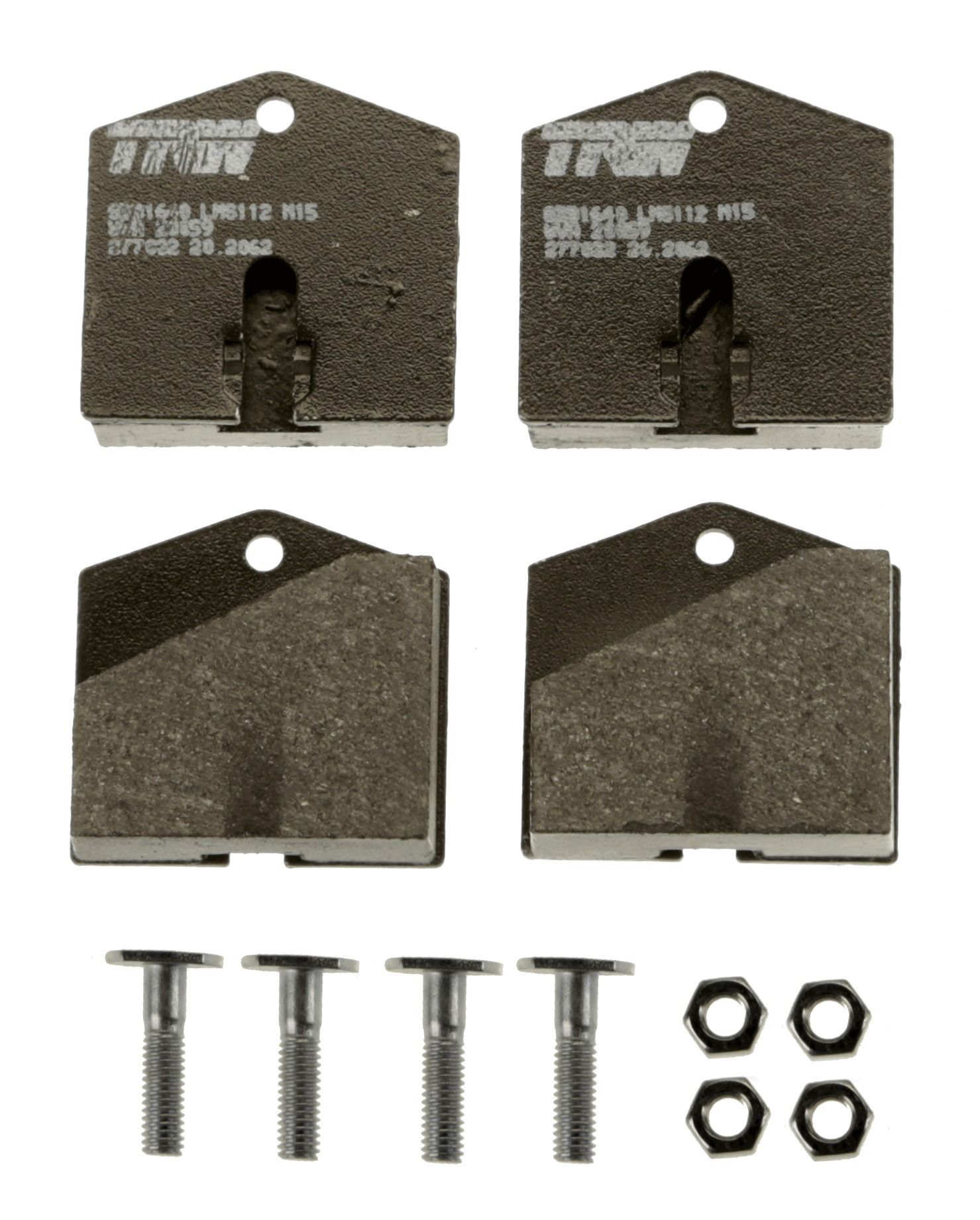 Stabdžių trinkelių rinkinys, stovėjimo stabdys TRW GDB1640