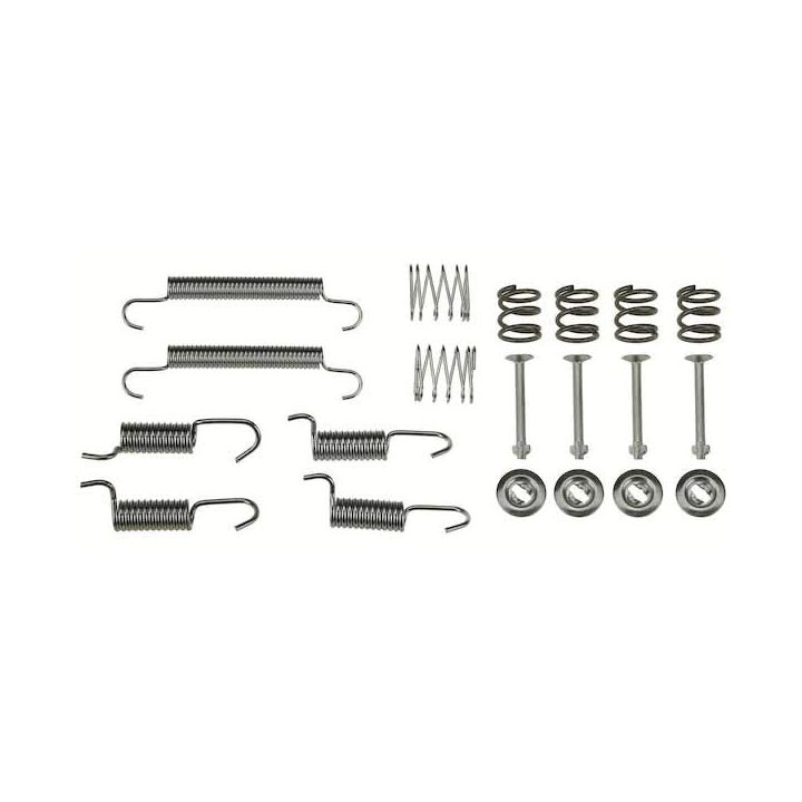 Priedų komplektas, stovėjimo stabdžių trinkelės TRW SFK417