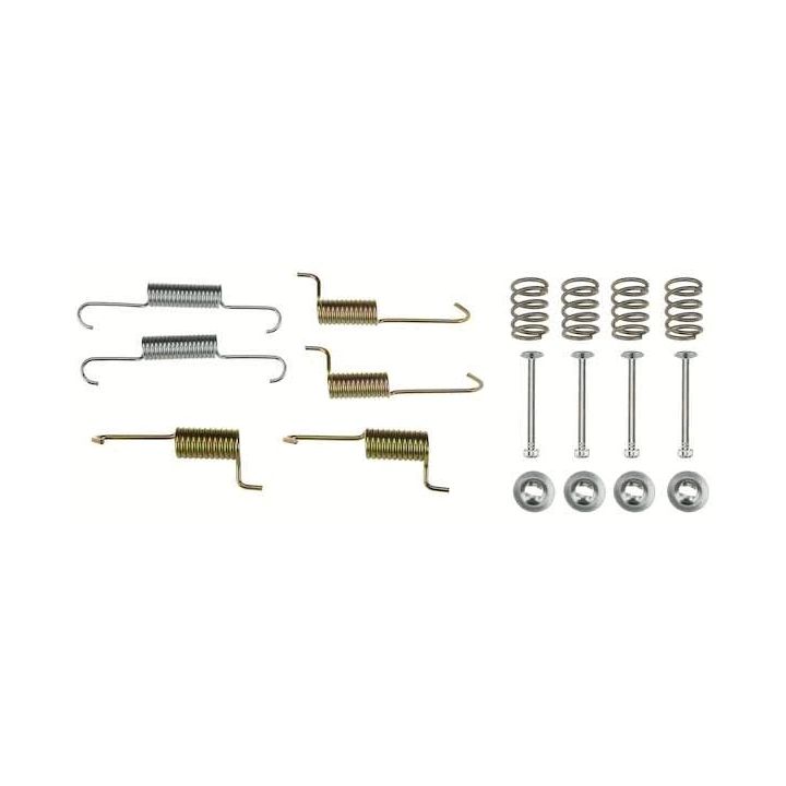 Priedų komplektas, stovėjimo stabdžių trinkelės TRW SFK433