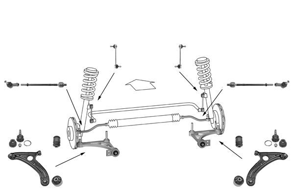 Rato pakaba MEYLE WG0490100