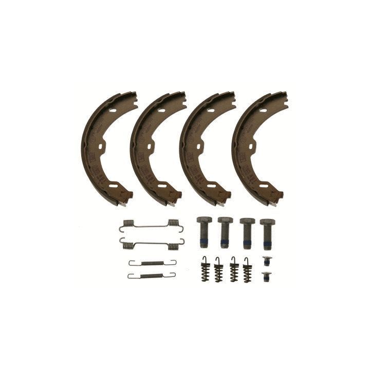 Stabdžių trinkelių komplektas, stovėjimo stabdis TRW GS8721