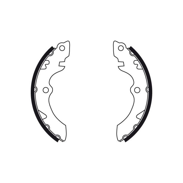 Stabdžių trinkelių komplektas, stovėjimo stabdis TRW GS8735