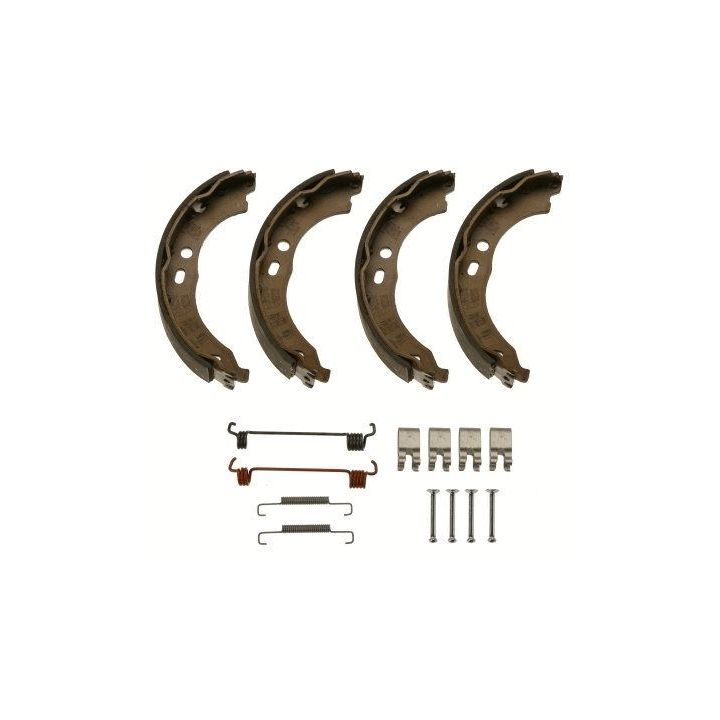 Stabdžių trinkelių komplektas, stovėjimo stabdis TRW GS8744