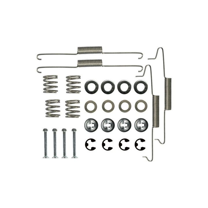 Priedų komplektas, stabdžių trinkelės TRW SFK110