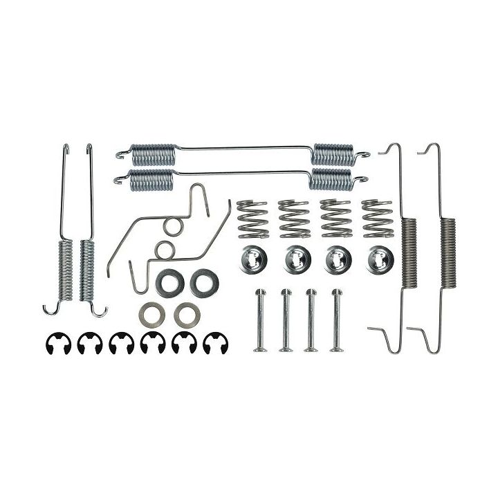 Priedų komplektas, stabdžių trinkelės TRW SFK112