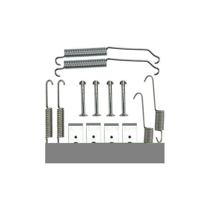 Priedų komplektas, stabdžių trinkelės TRW SFK252