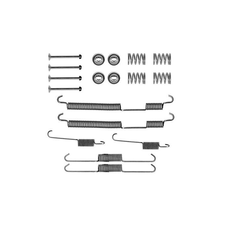 Priedų komplektas, stabdžių trinkelės TRW SFK261
