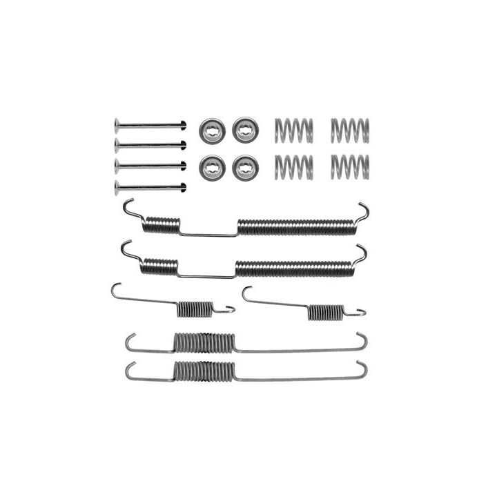 Priedų komplektas, stabdžių trinkelės TRW SFK262