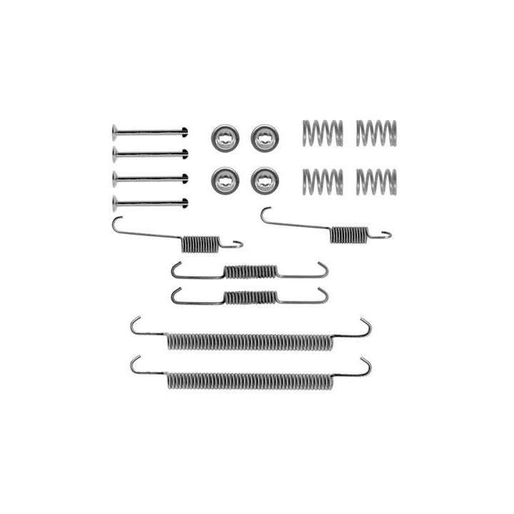 Priedų komplektas, stabdžių trinkelės TRW SFK264
