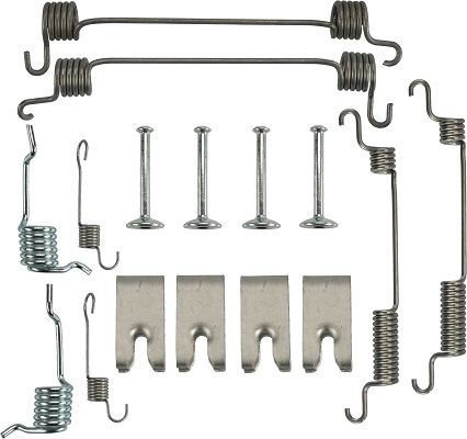 Priedų komplektas, stabdžių trinkelės TRW SFK267