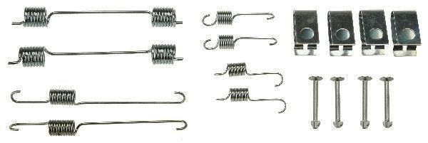 Priedų komplektas, stabdžių trinkelės TRW SFK273