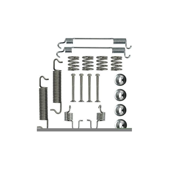 Priedų komplektas, stabdžių trinkelės TRW SFK314