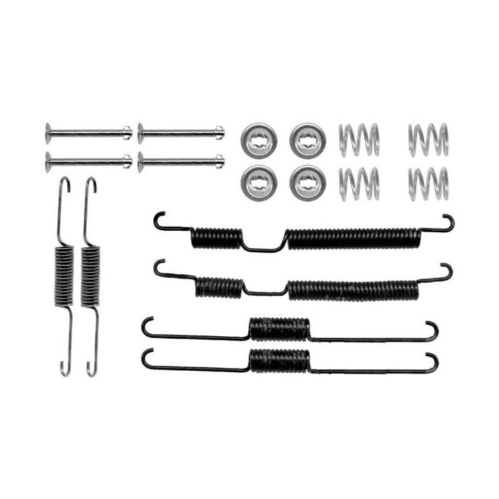 Priedų komplektas, stabdžių trinkelės TRW SFK350