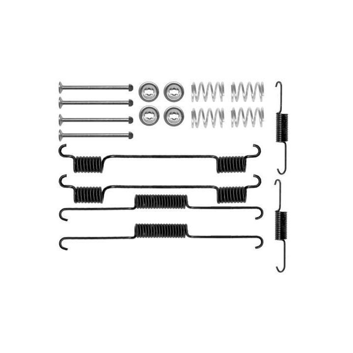 Priedų komplektas, stabdžių trinkelės TRW SFK354