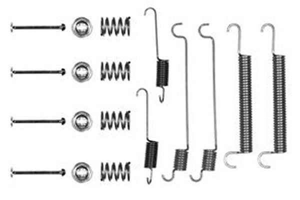 Priedų komplektas, stabdžių trinkelės TRW SFK38