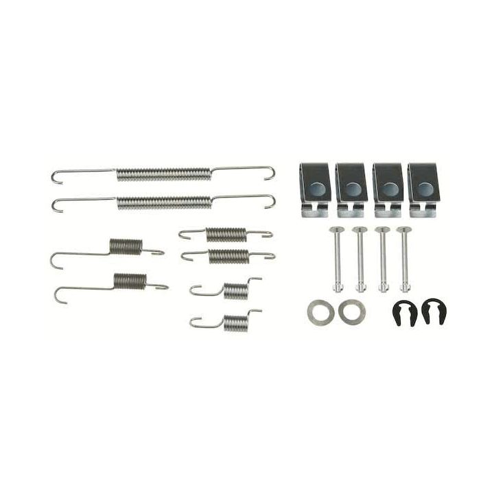 Priedų komplektas, stabdžių trinkelės TRW SFK382